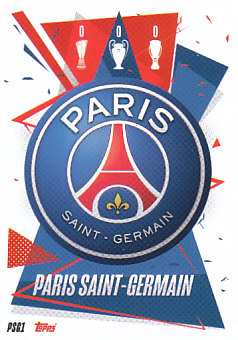Team Badge Paris Saint-Germain 2020/21 Topps Match Attax CL Team Badge #PSG01